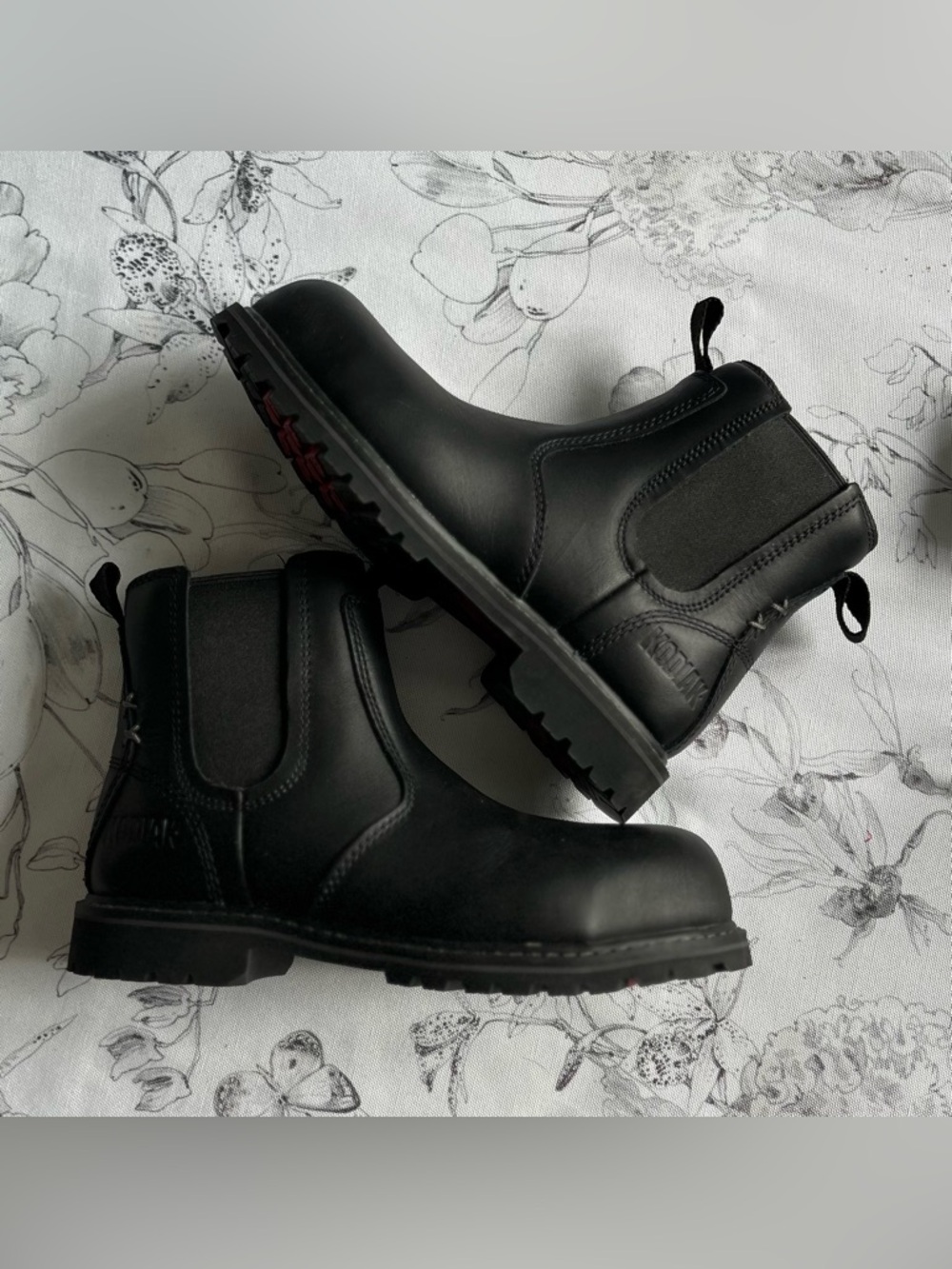Kodiak‎ Bralorne Chelsea Composite Toe Work Boot Leather Women’s Size 5.5M NWOT
